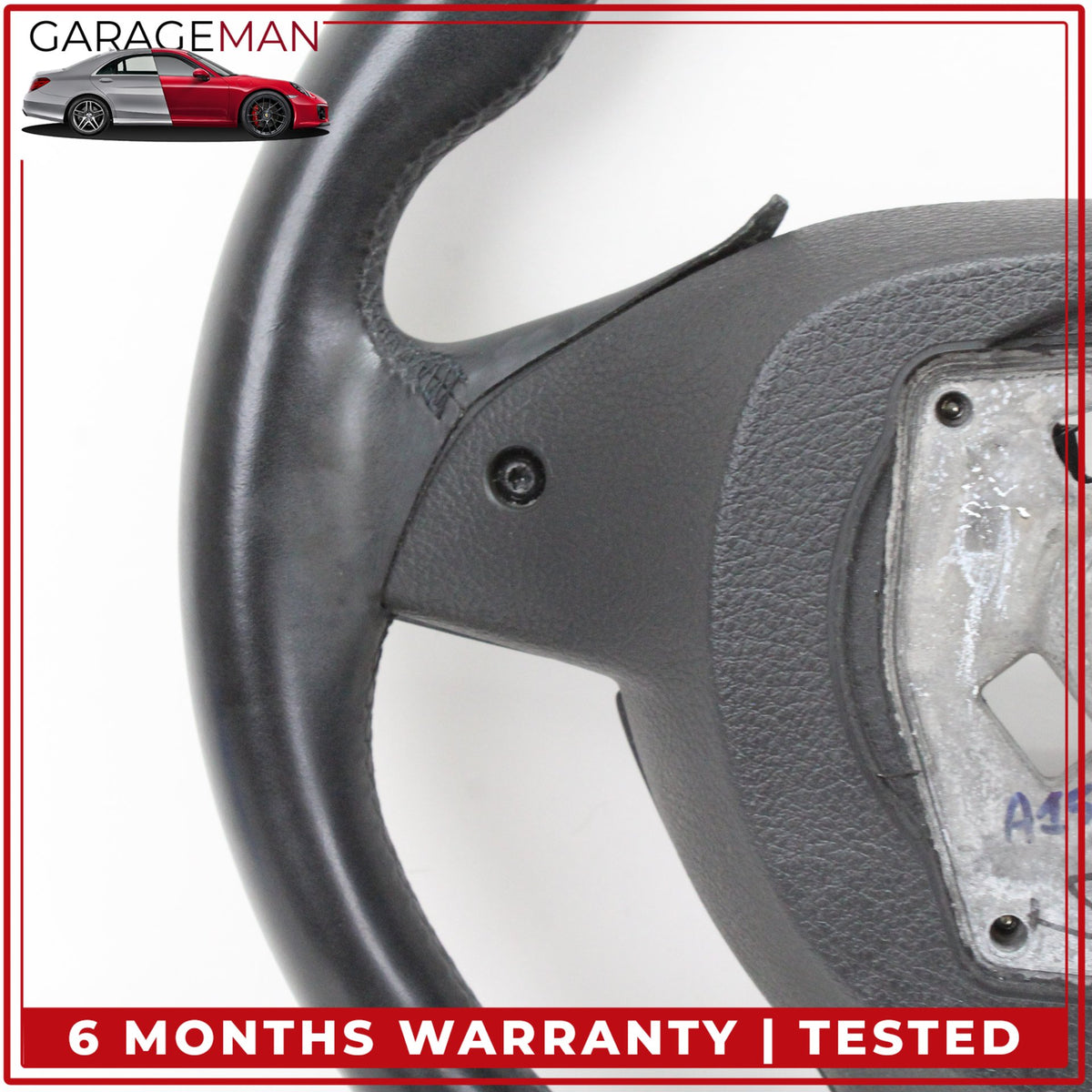 2010-2016 BMW 550i GT M-Sport Steering Wheel Black w/o Shifters 7842808 OEM