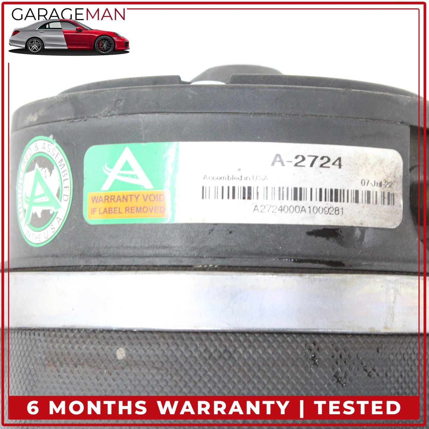 2003-2011 Mercedes W219 CLS550 Rear Left or Right Air Suspension Bag Shock OEM
