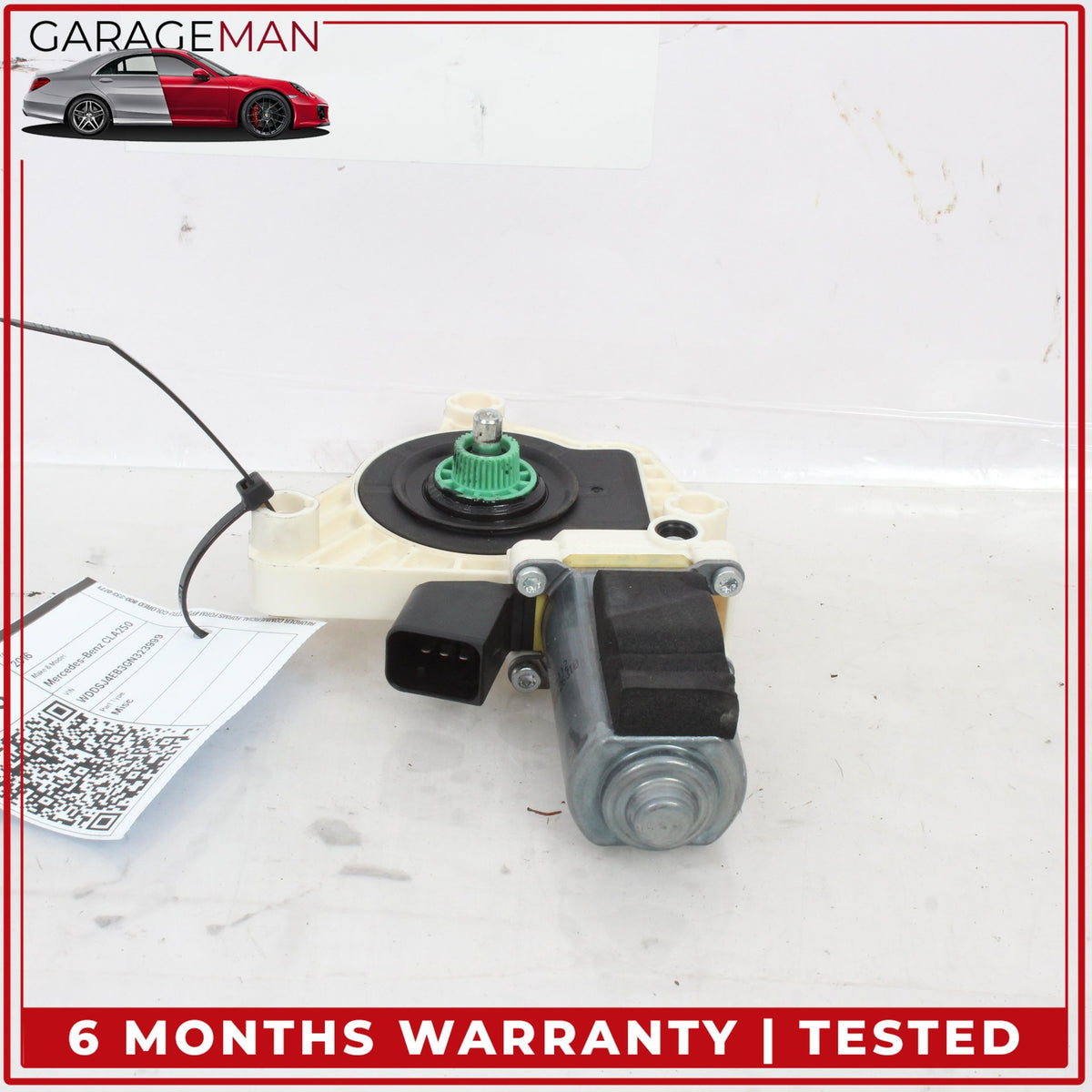 2014-2020 Mercedes W117 CLA250 Rear Left Window Regulator Motor A61041112 OEM