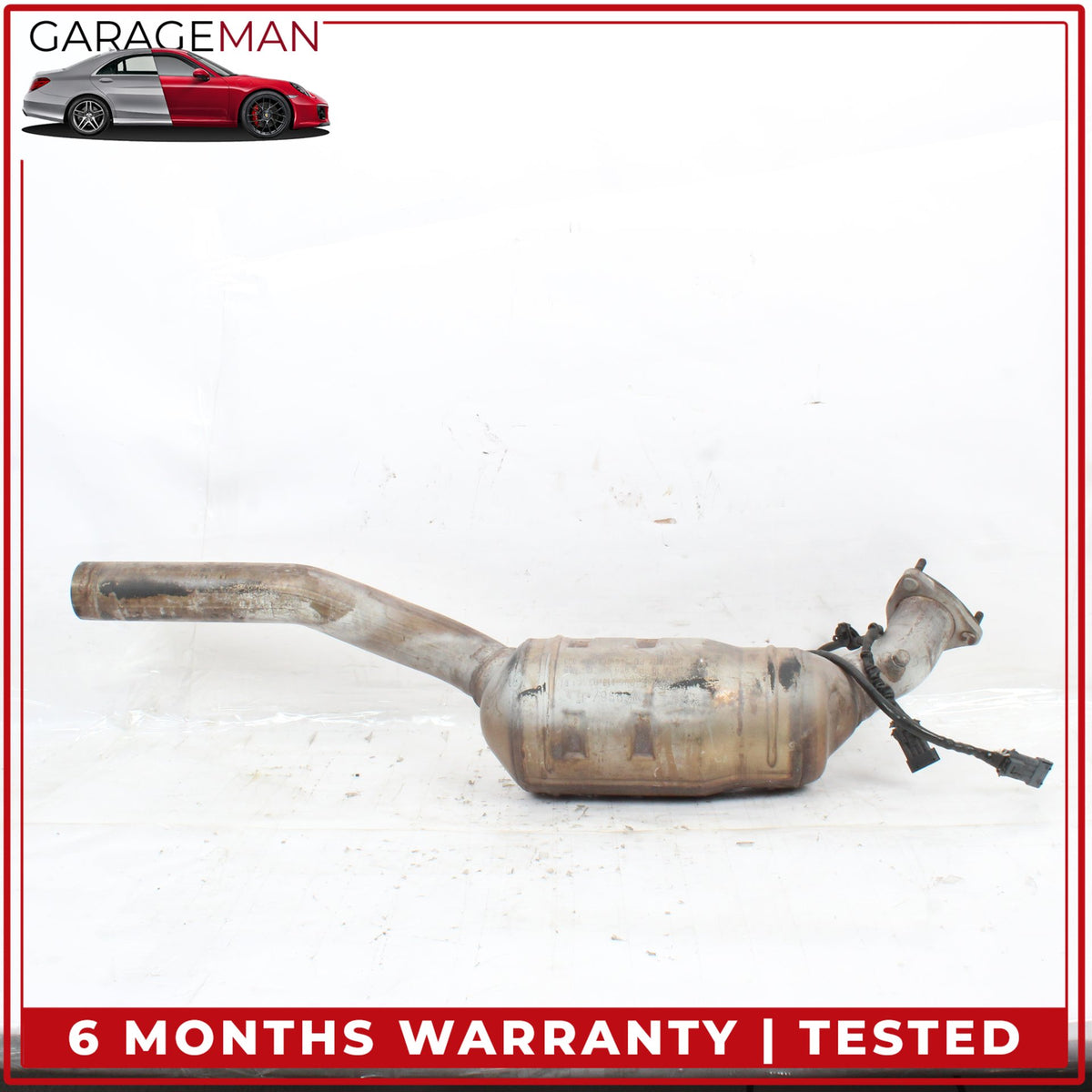 1999-2001 Porsche 911 Carrera 996 Left and Right Side Exhaust Downpipe Set OEM