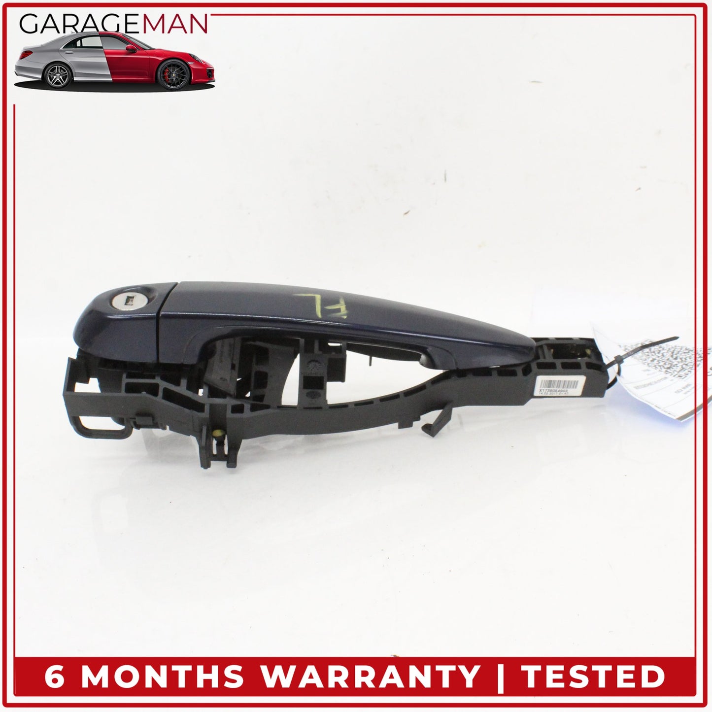 2014-2020 BMW 430i F36 Front Left Driver Side Exterior Door Handle Blue OEM