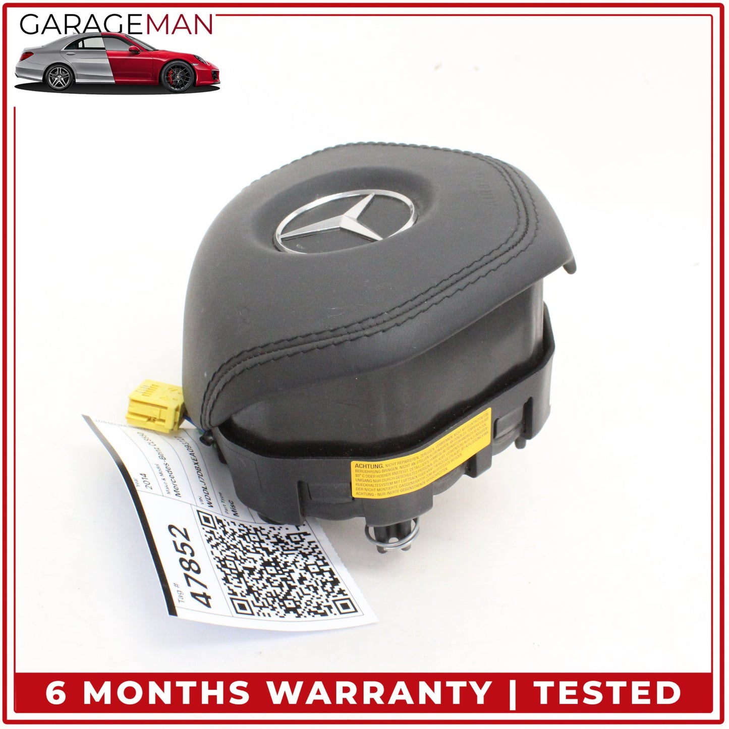 2012-2017 Mercedes W218 CLS550 E350 Steering Wheel Airbag 2188603002 OEM