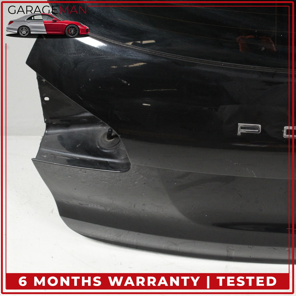2015-2018 Porsche Cayenne 958 Trunk Lid Panel w/ 3rd Stop Brake Light Black OEM