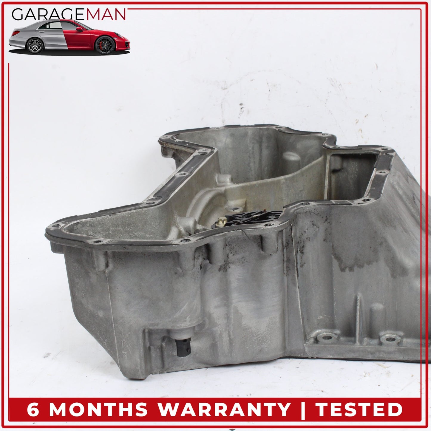 2005-2011 Mercedes W211 E350 Engine Upper Oil Sump Baffle Pan 2720142102 OEM