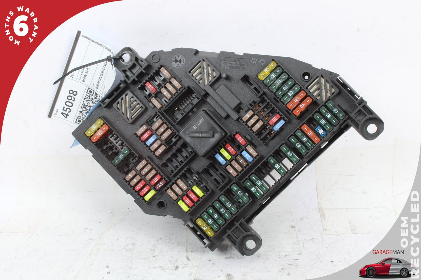 2011-2016 BMW 528i 535i F10 Rear Trunk Fuse Relay Distribution Box 9210857 OEM