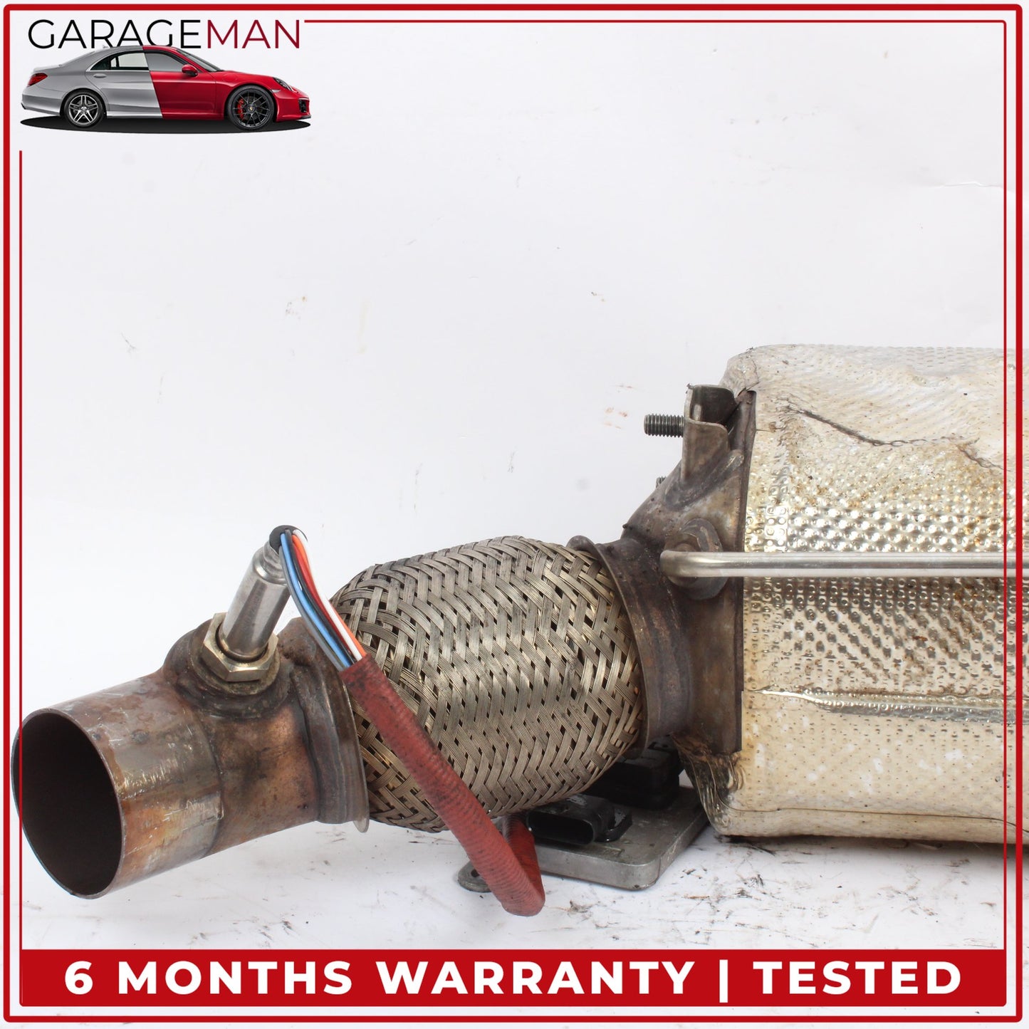 2014-2018 BMW 328d DPF Diesel Particulate Filter Exhaust Pipe w/ NOX Sensor 8518141