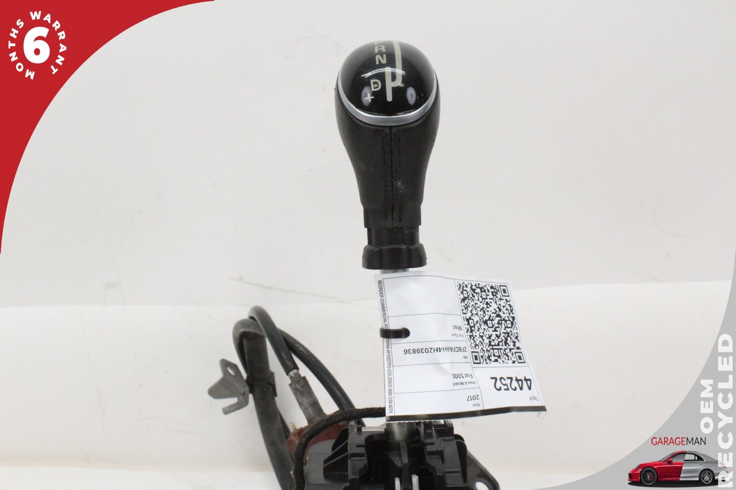 2014-2017 Fiat 500L Automatic Transmission Gear Shifter Selector w/ Knob &amp; Cable