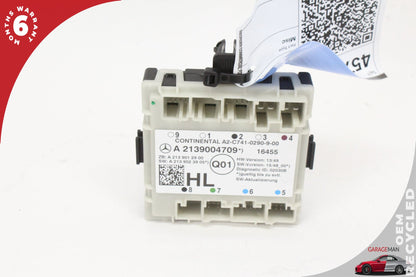 17-19 Mercedes-Benz E400 W213 Wagon Left Rear Door Control Module 2139004709 OEM