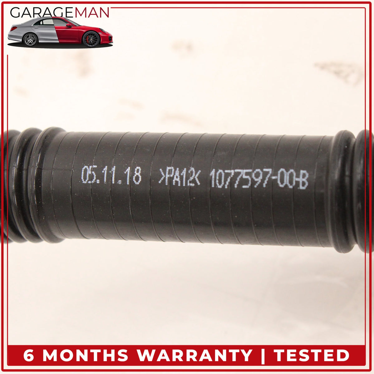 2017-2023 Tesla Model 3 Front Drive Unit Coolant Inlet Hose Pipe 107759700B OEM