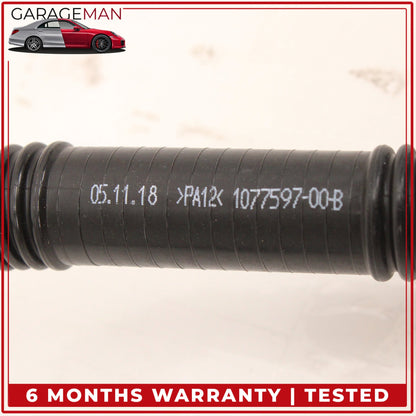 2017-2023 Tesla Model 3 Front Drive Unit Coolant Inlet Hose Pipe 107759700B OEM