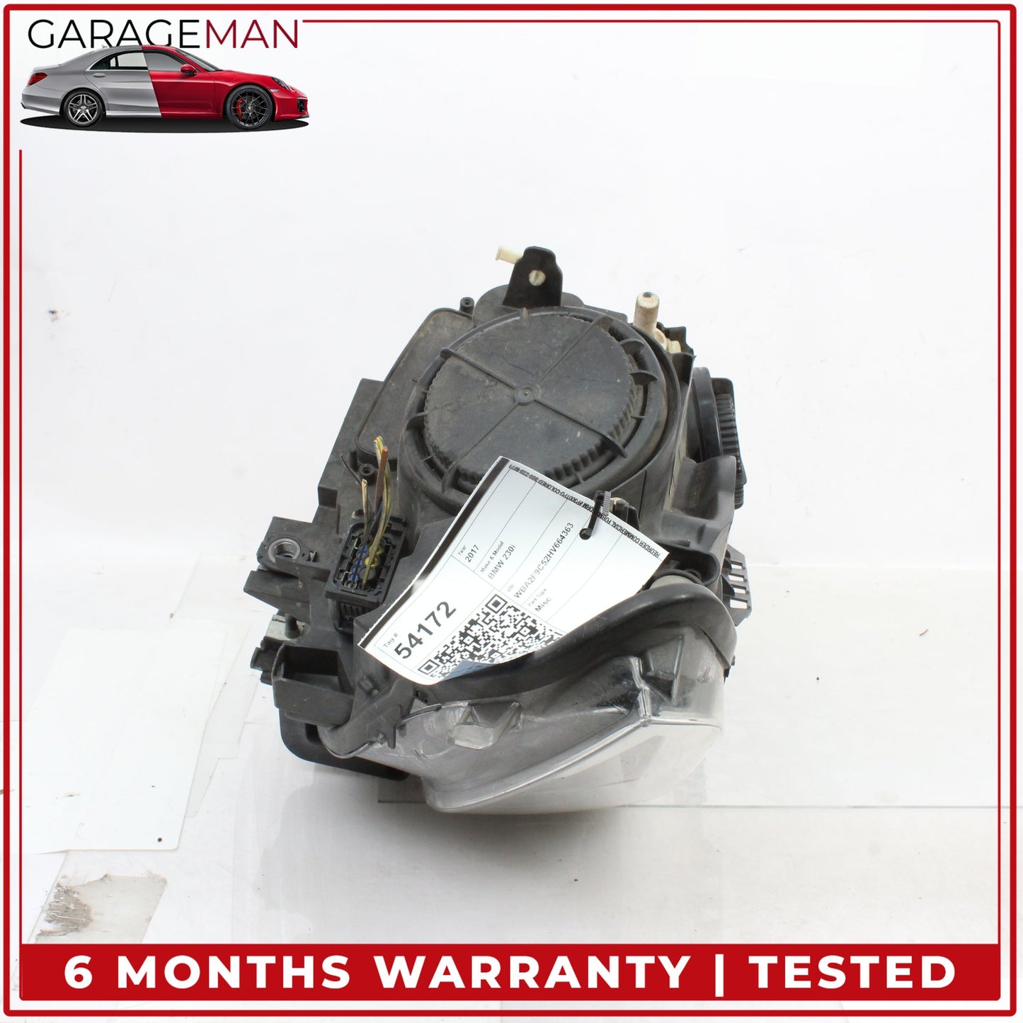 2014-2017 BMW 230i F22 Front Right Halogen Head Light Lamp 7304474 OEM