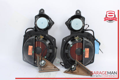 2007-2009 Mercedes W221 S550 Front Left and Right Door Audio Speaker Set OEM