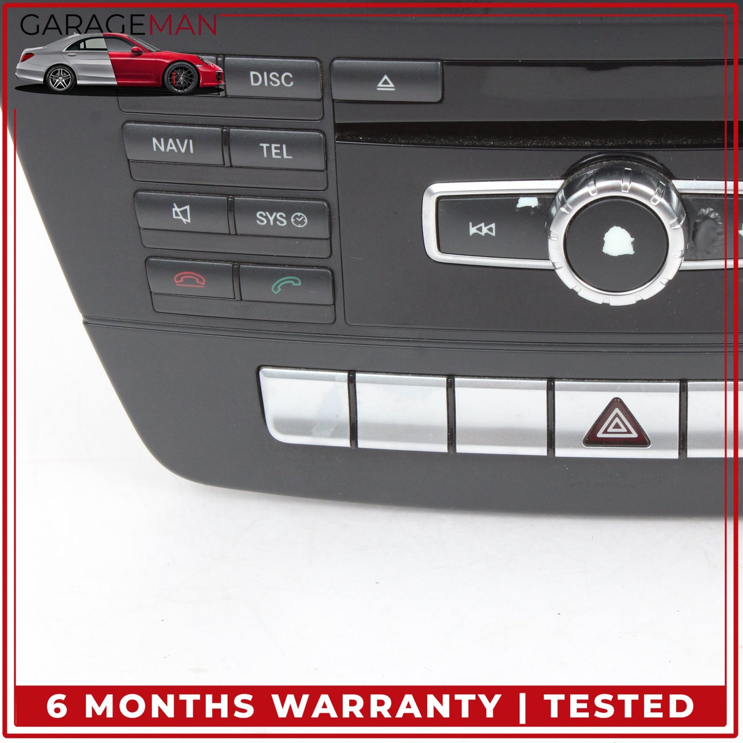 2012-2015 Mercedes W204 C250 Head Unit Navigation Command Comand CD Audio OEM