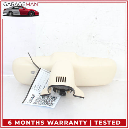 2012-2018 Audi A6 Front Upper Windshield Rear View Mirror w/ Auto Dim Beige OEM