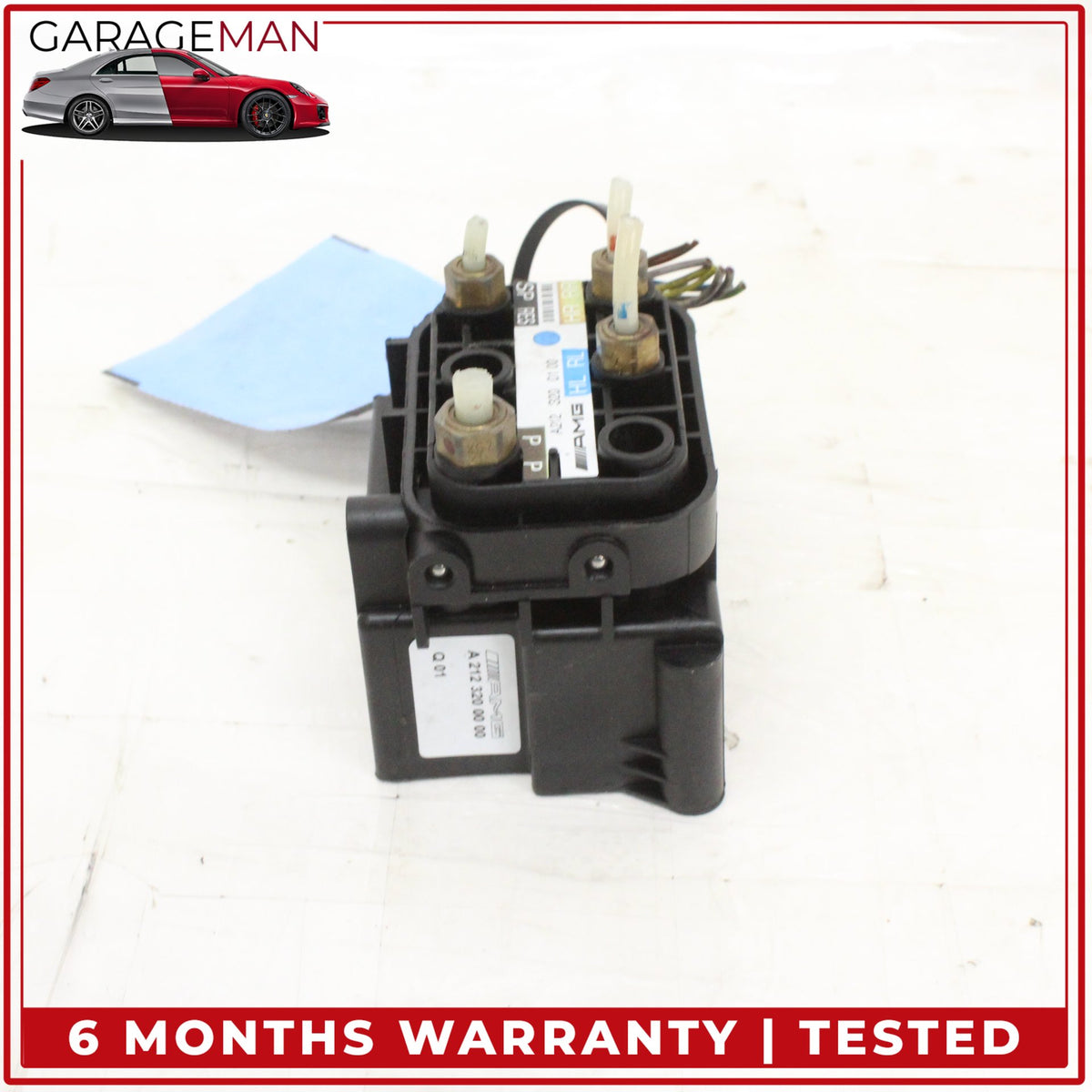 2012-2018 Mercedes W218 CLS63 AMG Airmatic Air Pneumatic Suspension Valve Block