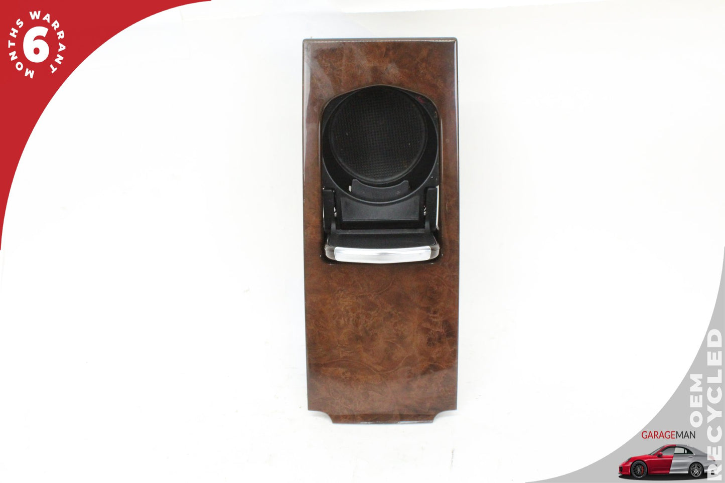 2010-2016 Porsche Panamera 970 Rear Center Console Cupholder Trim Panel OEM