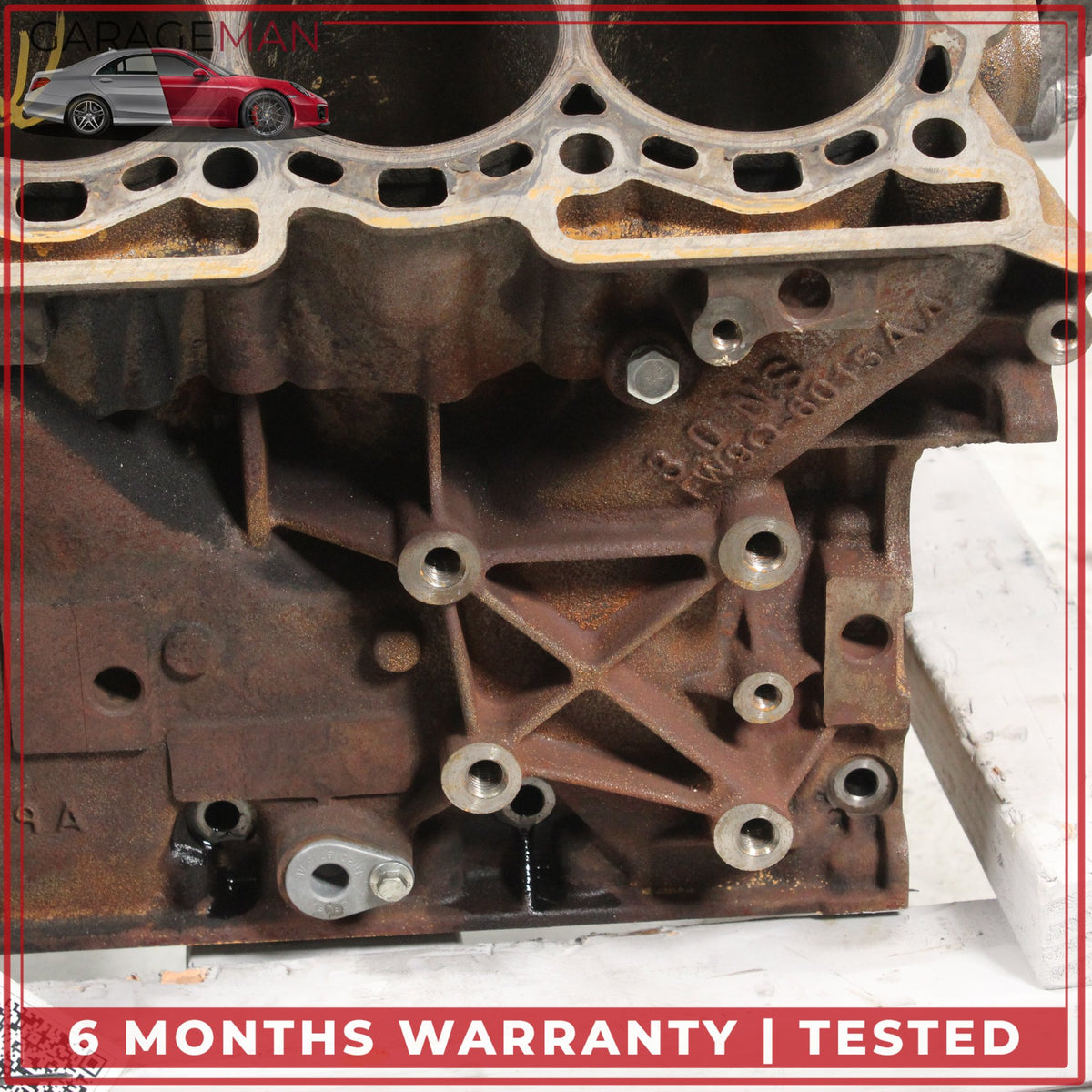 2016-2020 LR Range Rover Sport L494 3.0L 306DT Engine Motor Cylinder Block OEM