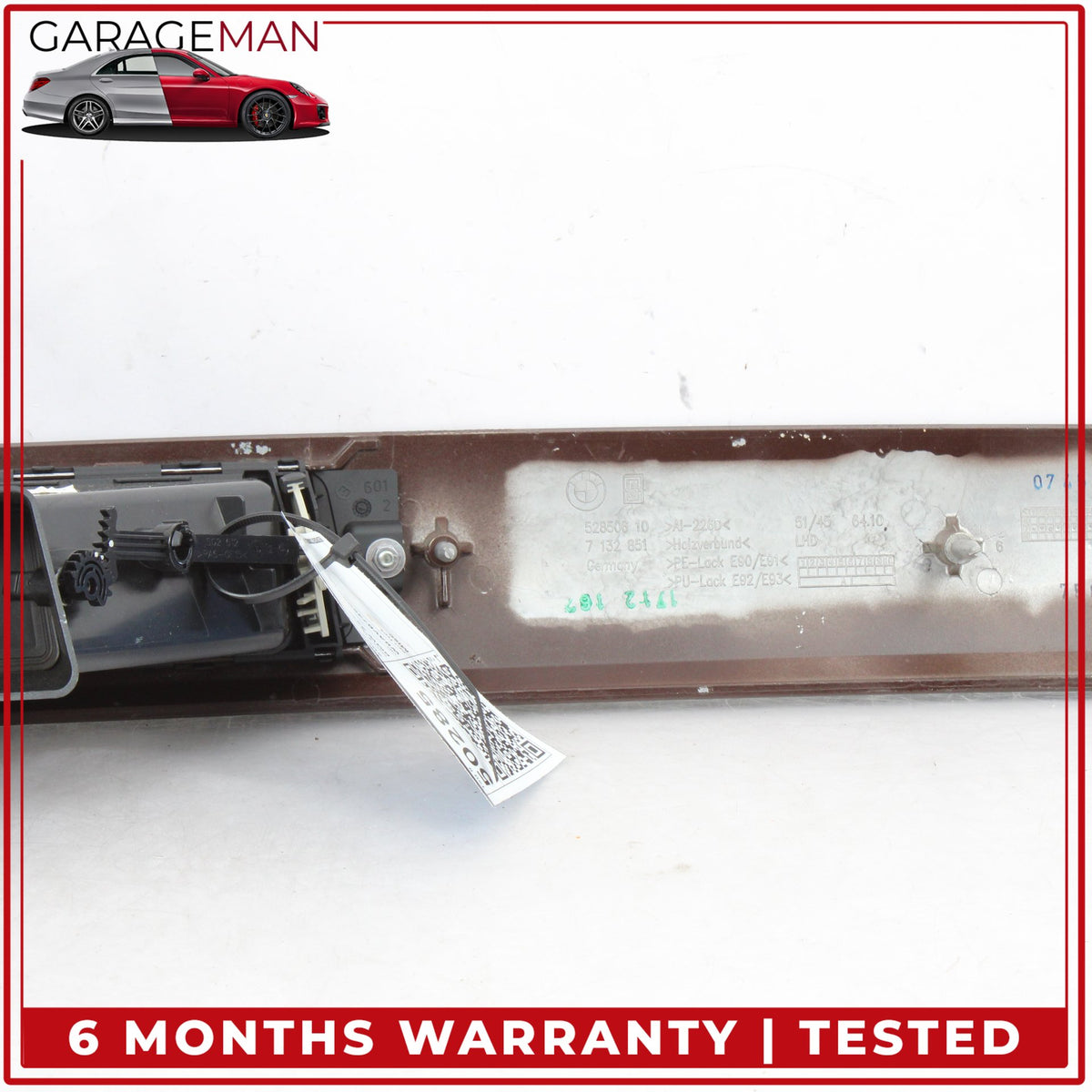 2007-2011 BMW 335i E90 Center Dashboard Dash Trim w/ Vent 7132851