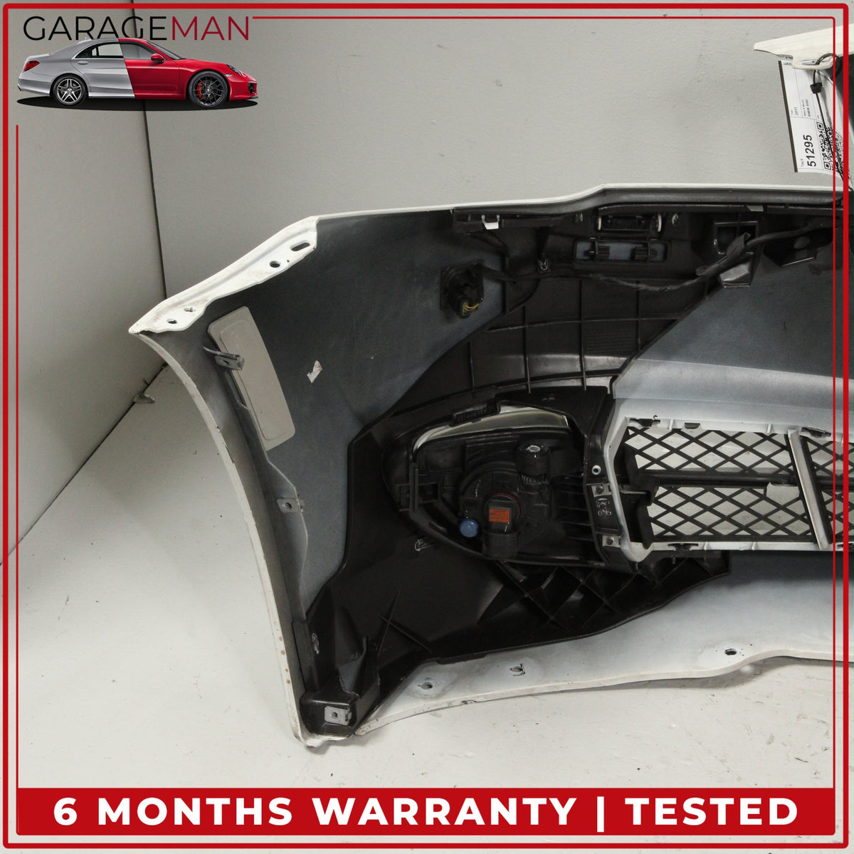 2011-2013 BMW 550i Front Bumper Cover Assembly 7285964 OEM