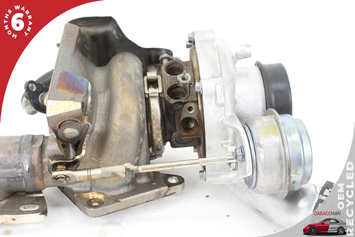 2011-2020 Mercedes X166 GL550 M278 Left Turbocharger Turbo Charger Manifold OEM