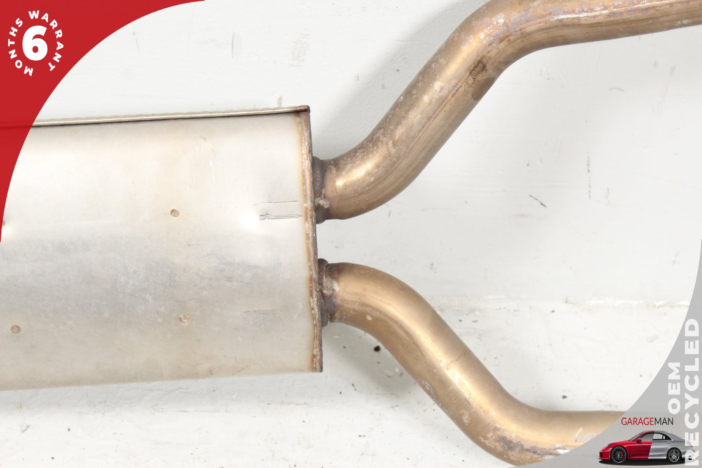 2003-2006 Jaguar XK8 X100 Front Exhaust Silencer Muffler Pipe 3W835212AB OEM