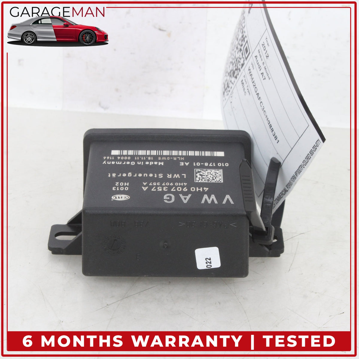 2011-2018 Audi A7 A6 Head Light Lamp Range Control Module Unit 4H0907357A OEM