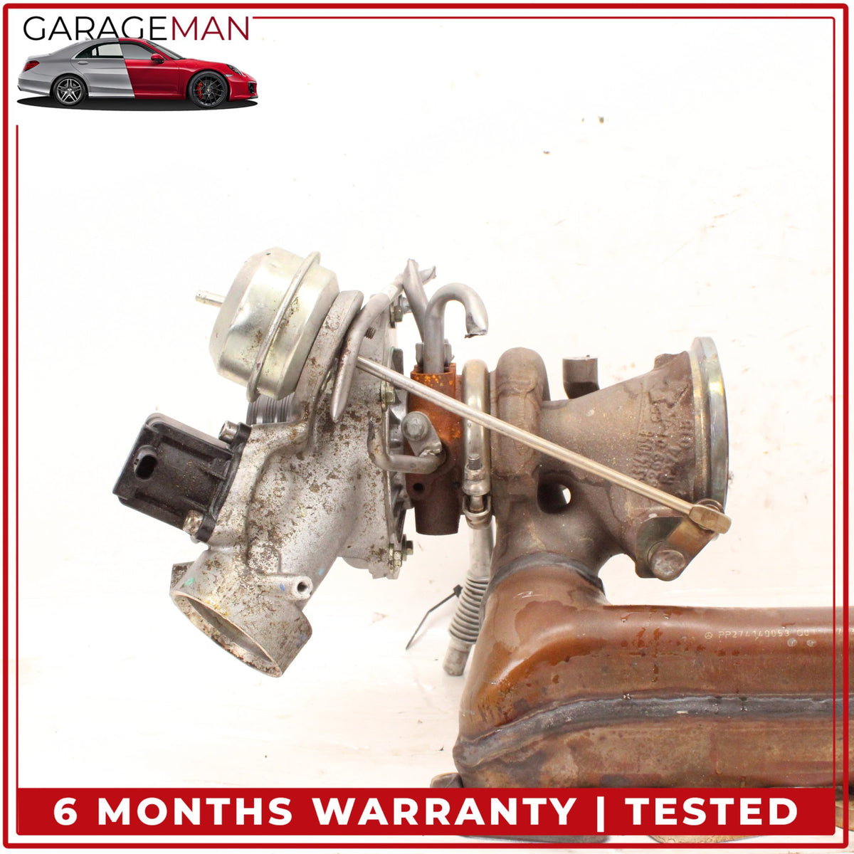 2015-2020 Mercedes W213 E300 C300 M274 2.0L L4 Turbo Turbocharger 2740903280 OEM