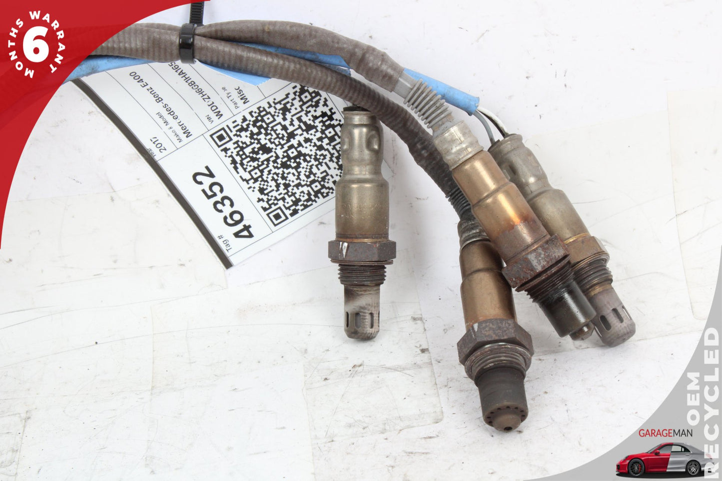 17-19 Mercedes-Benz E400 W213 Wagon Front and Rear Oxygen O2 Lambda Sensor Set of 4