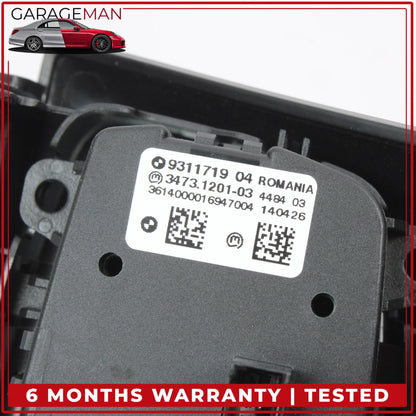 2014-2021 BMW i3 I01 Front Left Side Headlight Control Switch w/ Trim OEM
