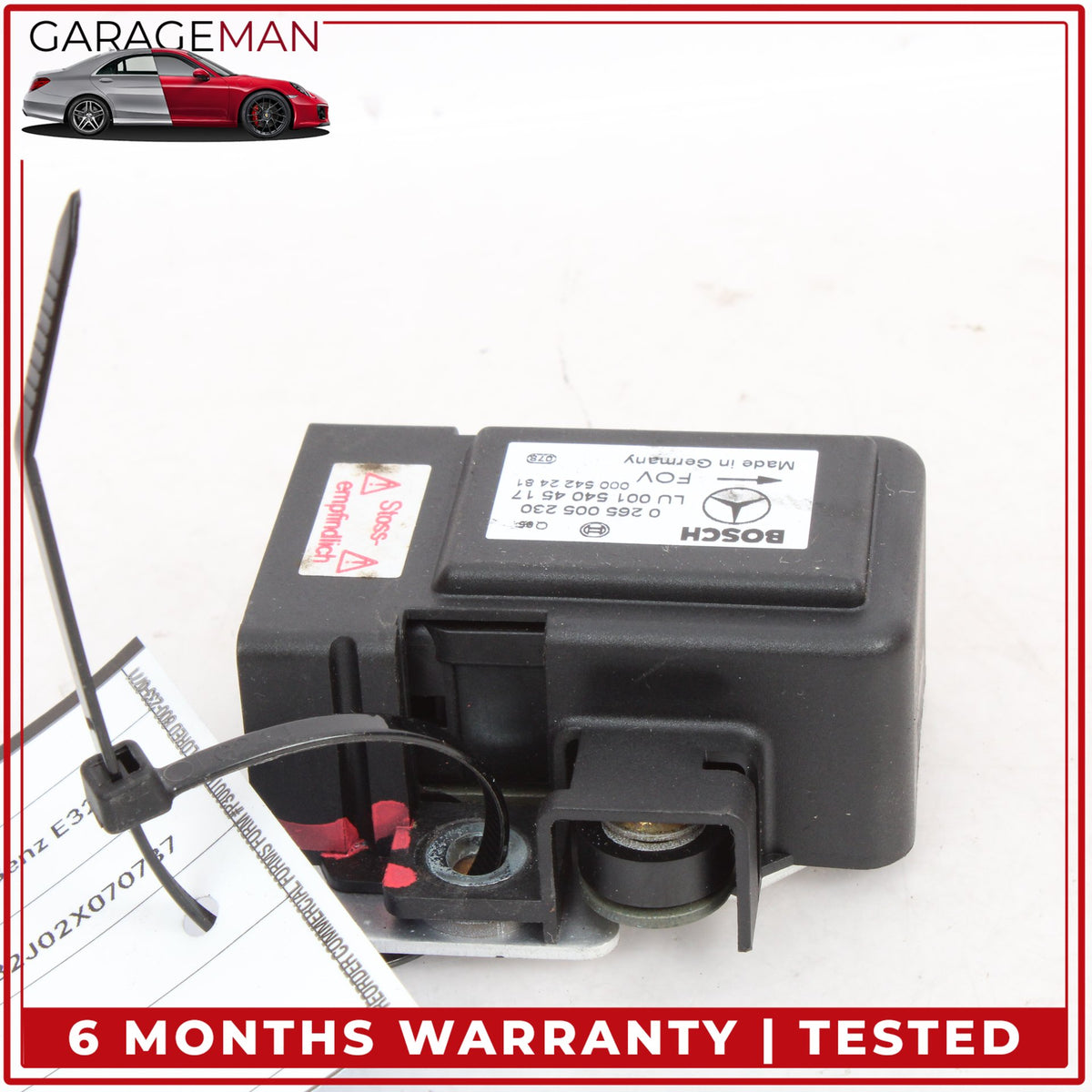 1998-2003 Mercedes W210 E320 Wagon Yaw Acceleration Rate Sensor 0015404517 OEM