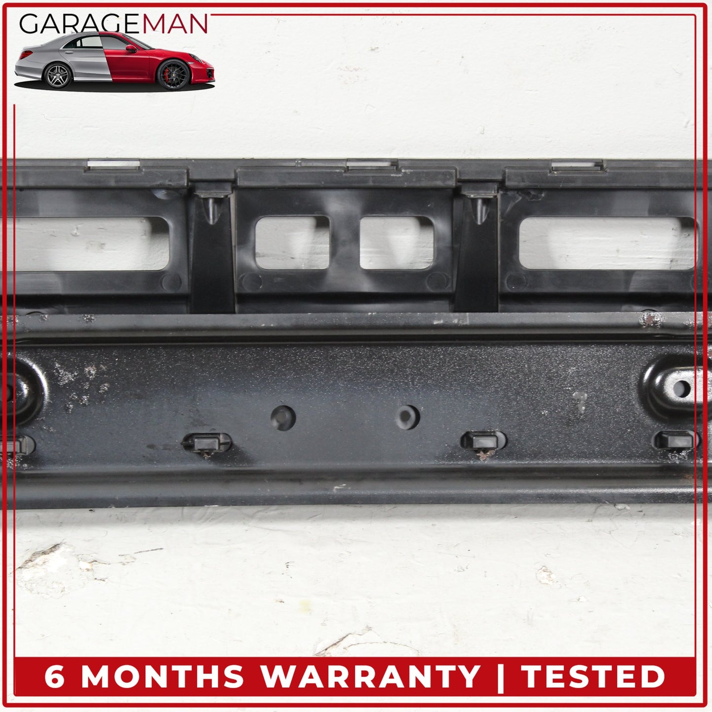 2012-2018 BMW 650i F06 Rear Bumper Reinforcement Bar w/ Bumper Mount Bracket 7223159 OEM
