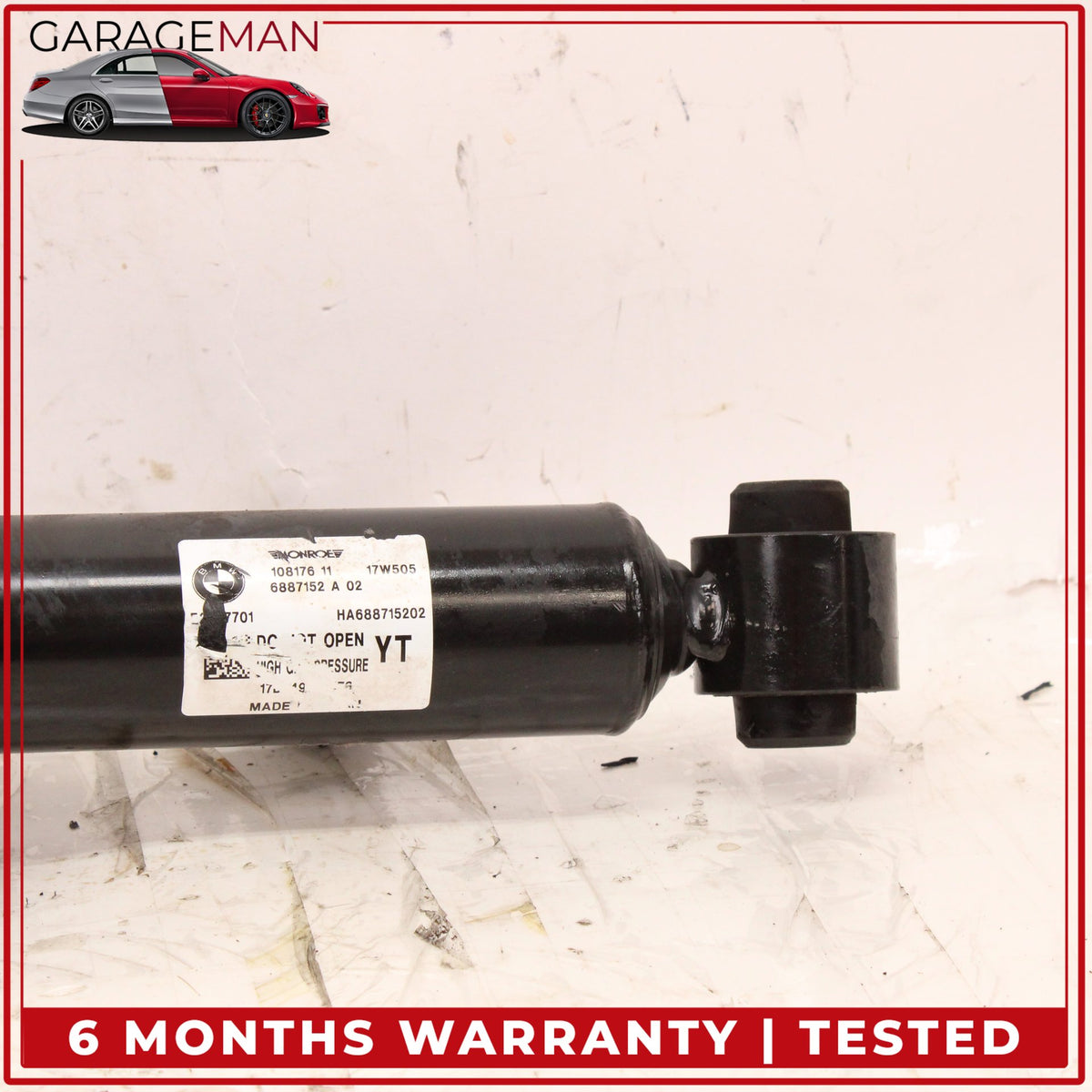 2018-2024 BMW X3 G01 AWD 3.0L Rear Shock Strut Absorber 6887152 OEM