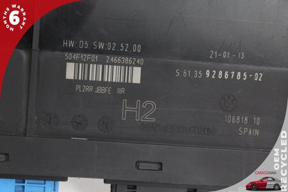 2012-2015 BMW X1 E84 SUV BCM Body Comfort Control Module Unit 9286785 OEM