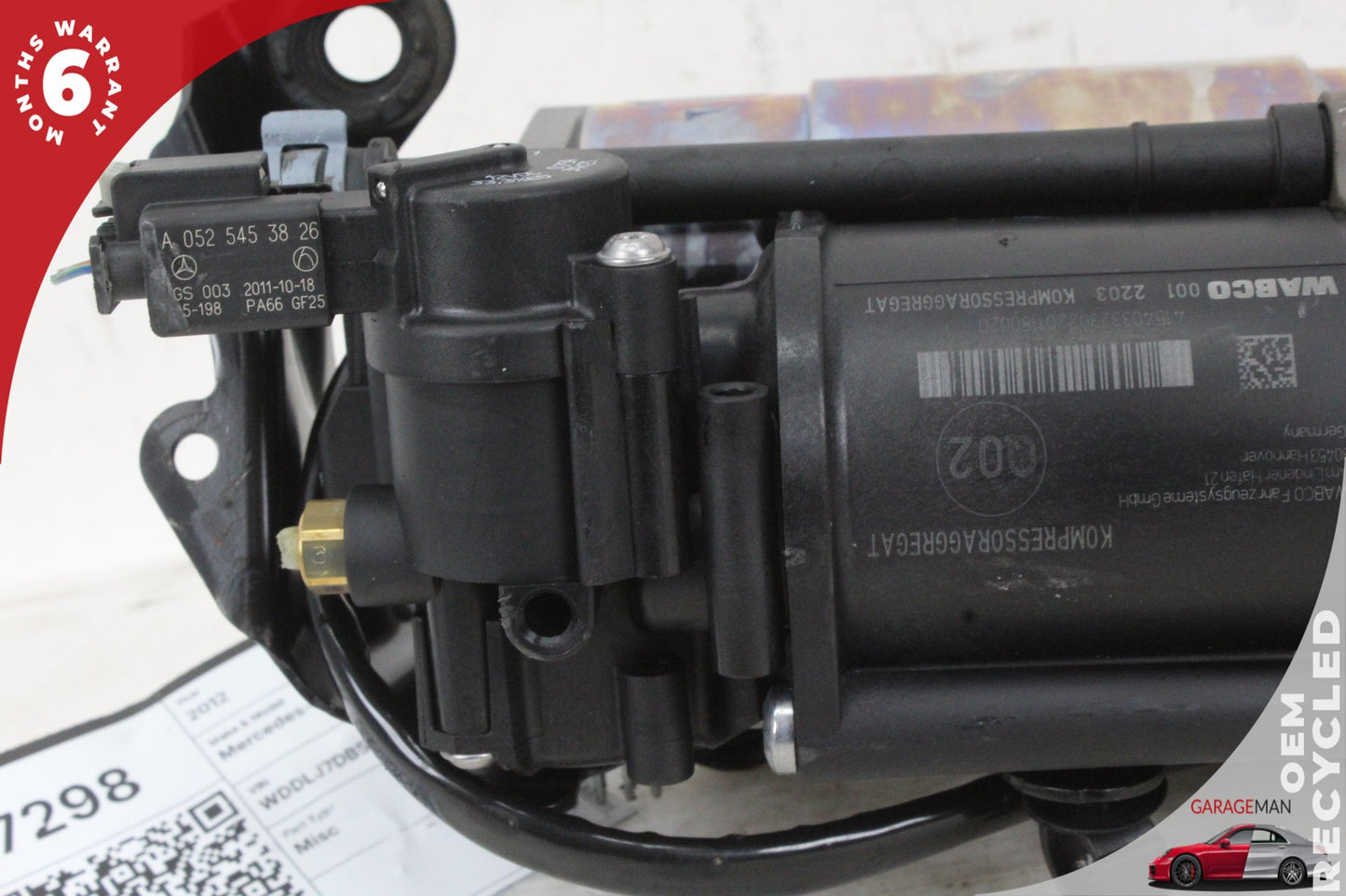 2012-2018 Mercedes W218 CLS550 Airmatic Air Suspension Compressor Pump OEM