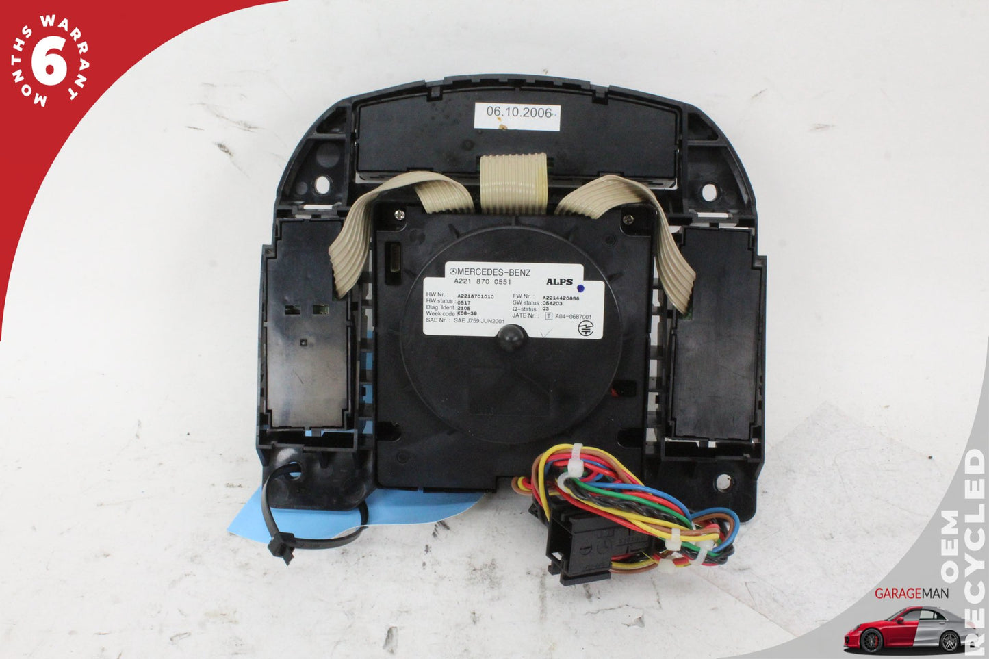 2007-2009 Mercedes W221 S550 CL550 Multi Functional Control Switch Knob OEM