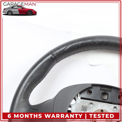 2014-2017 Infiniti Q50 V37 Front Left Heated Steering Wheel Leather Black OEM