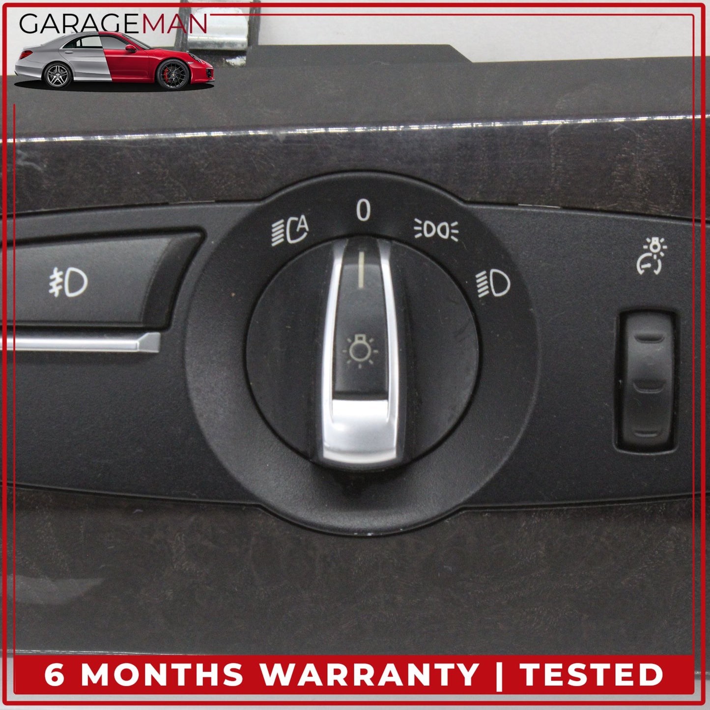 2010-2017 BMW 550i 535i GT F07 Front Left Headlight Control Switch 9195647 OEM