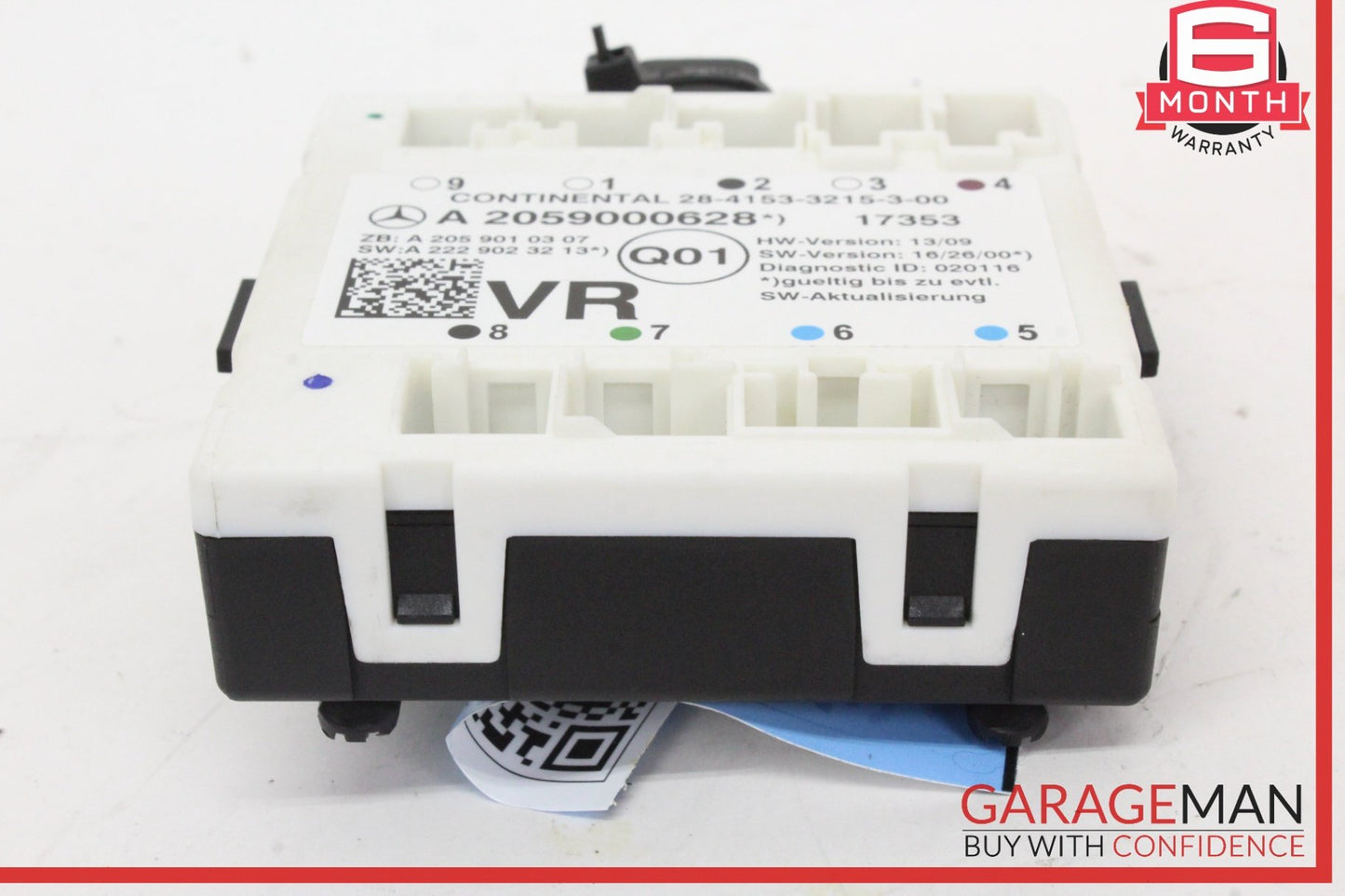 2015-2019 Mercedes C300 W205 Right Front Door Control Module 2059000628 OEM