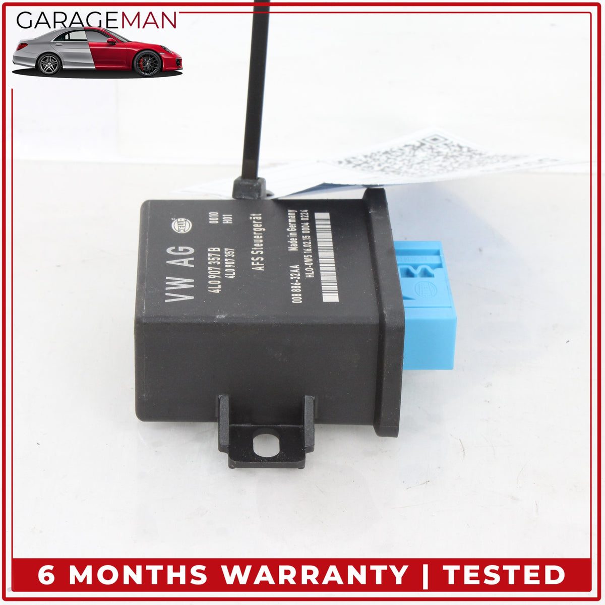 2010-2015 Audi Q7 SUV Headlight Lamp Range Control Module Unit 4L0907357B OEM