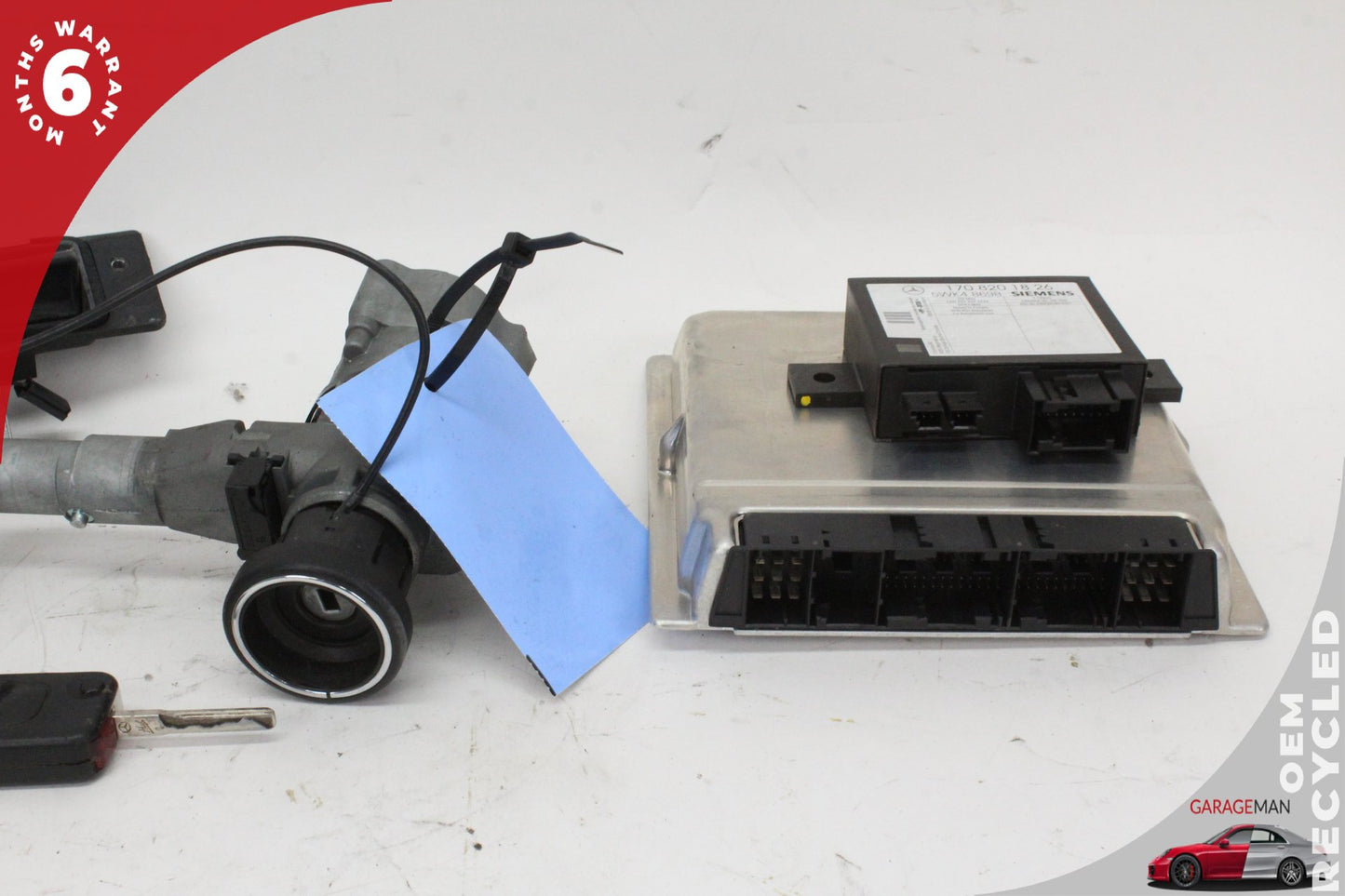 2001-2004 Mercedes SLK230 R170 Ignition Switch Trunk Door Lock Set 1708201826