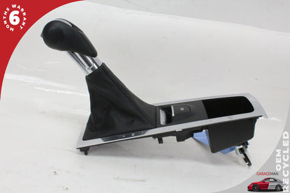 2015-2018 Porsche Macan 95B Center Console Shifter Knob Boot Trim Cover OEM