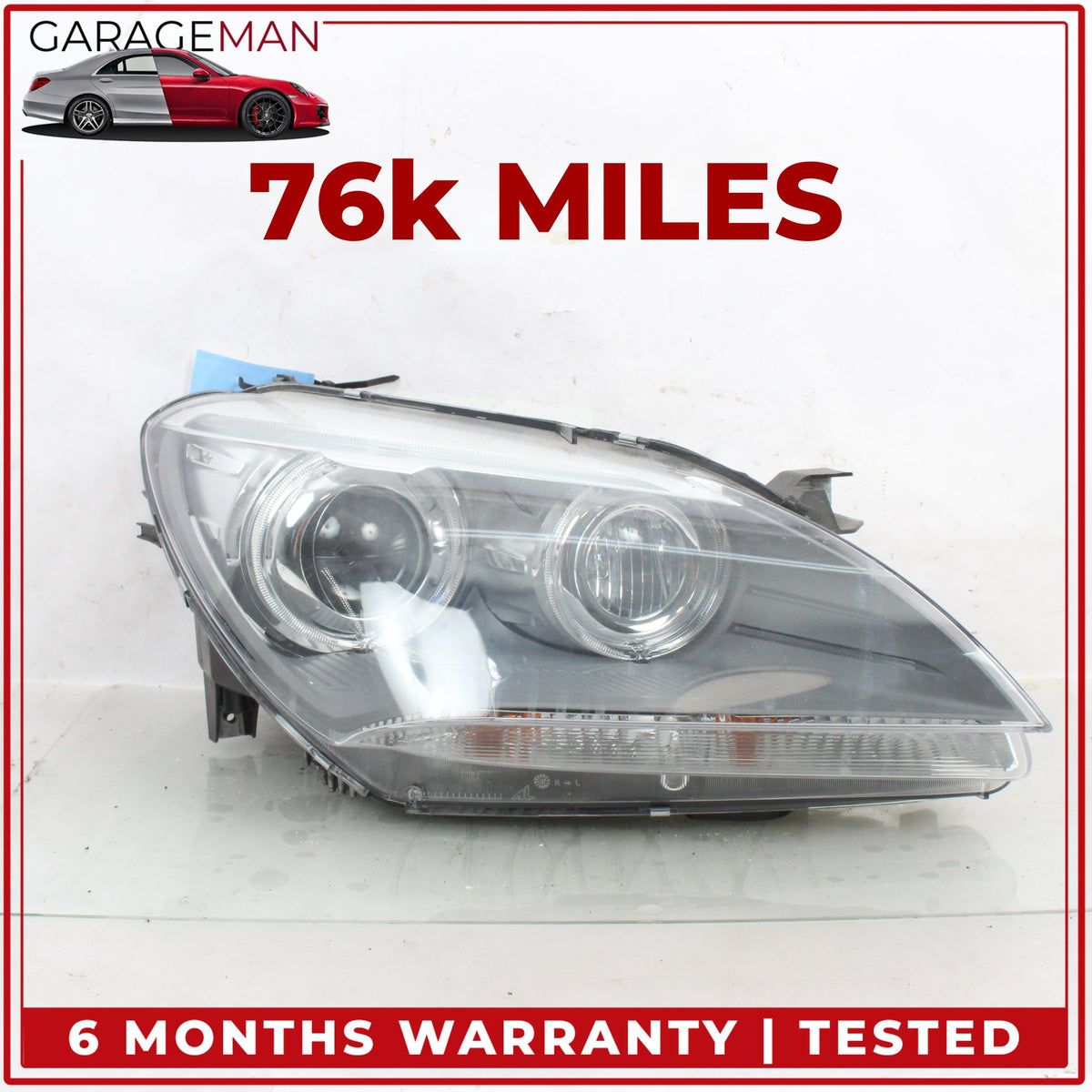 2012-2018 BMW 650i F13 Front Right Side Xenon Head Light Lamp 7272018 OEM