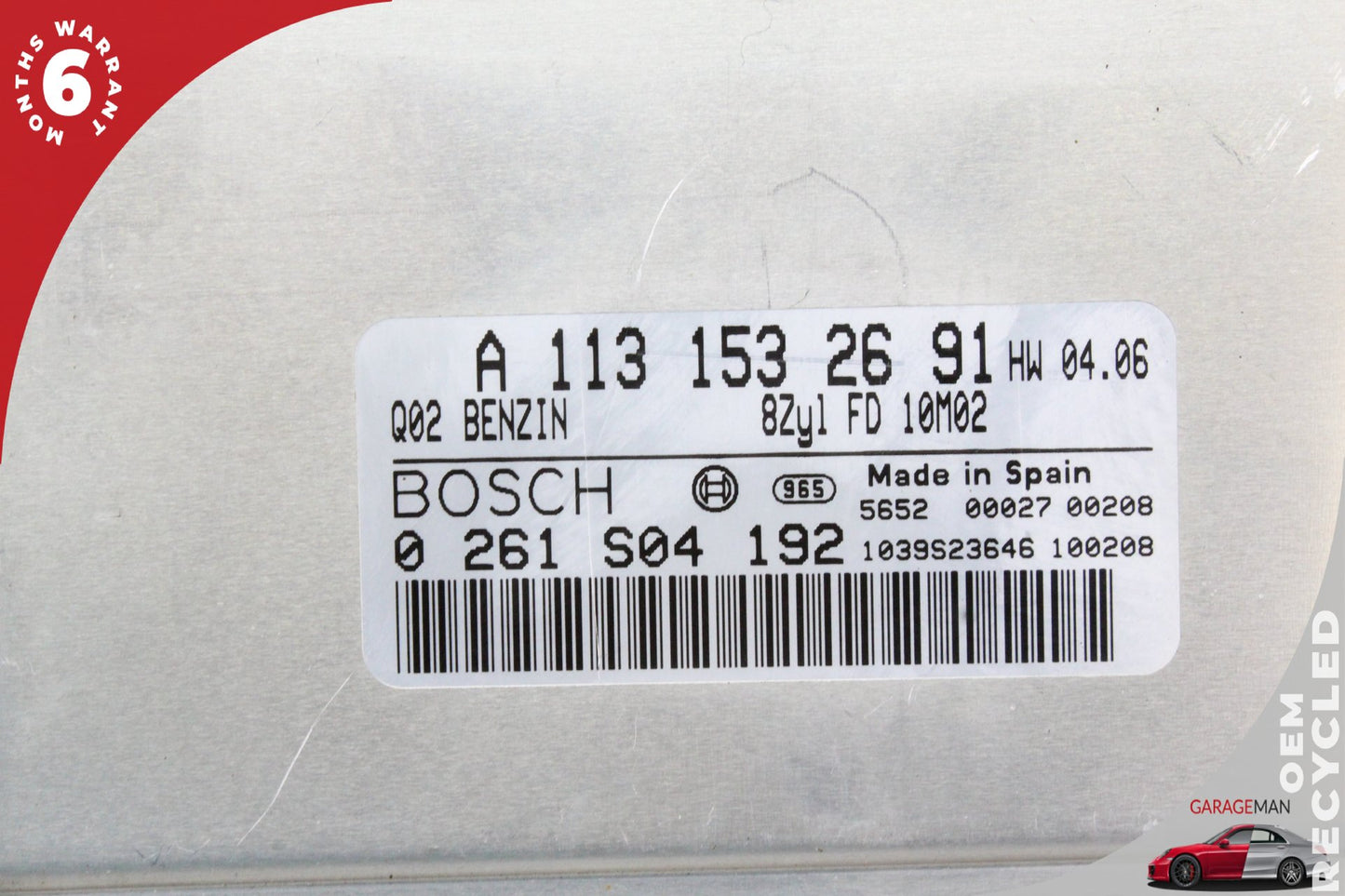 2003-2006 Mercedes W220 S55 CL55 AMG Engine Control Module ECU 1131532691 OEM