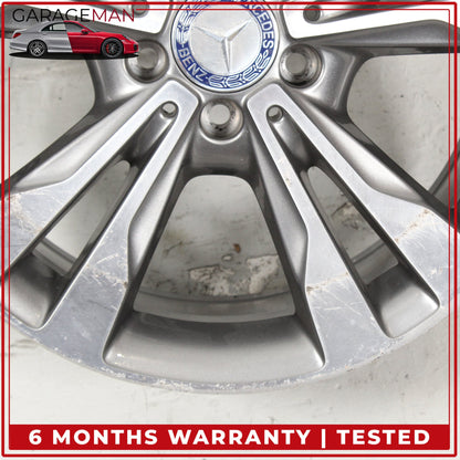 2015-2023 Mercedes W205 C300 Rear Wheel Rim 8.5Jx18H2 ET56 2054012902 OEM