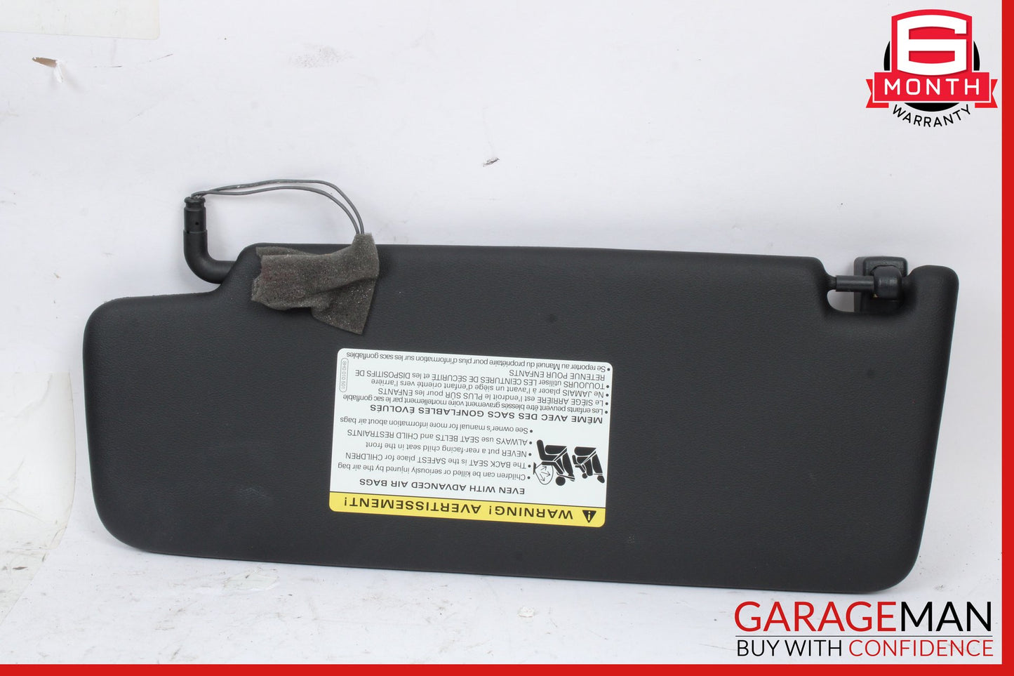 2015-2021 Porsche Macan 95B SUV Front Right Side Sun Visor 95B857552BA OEM