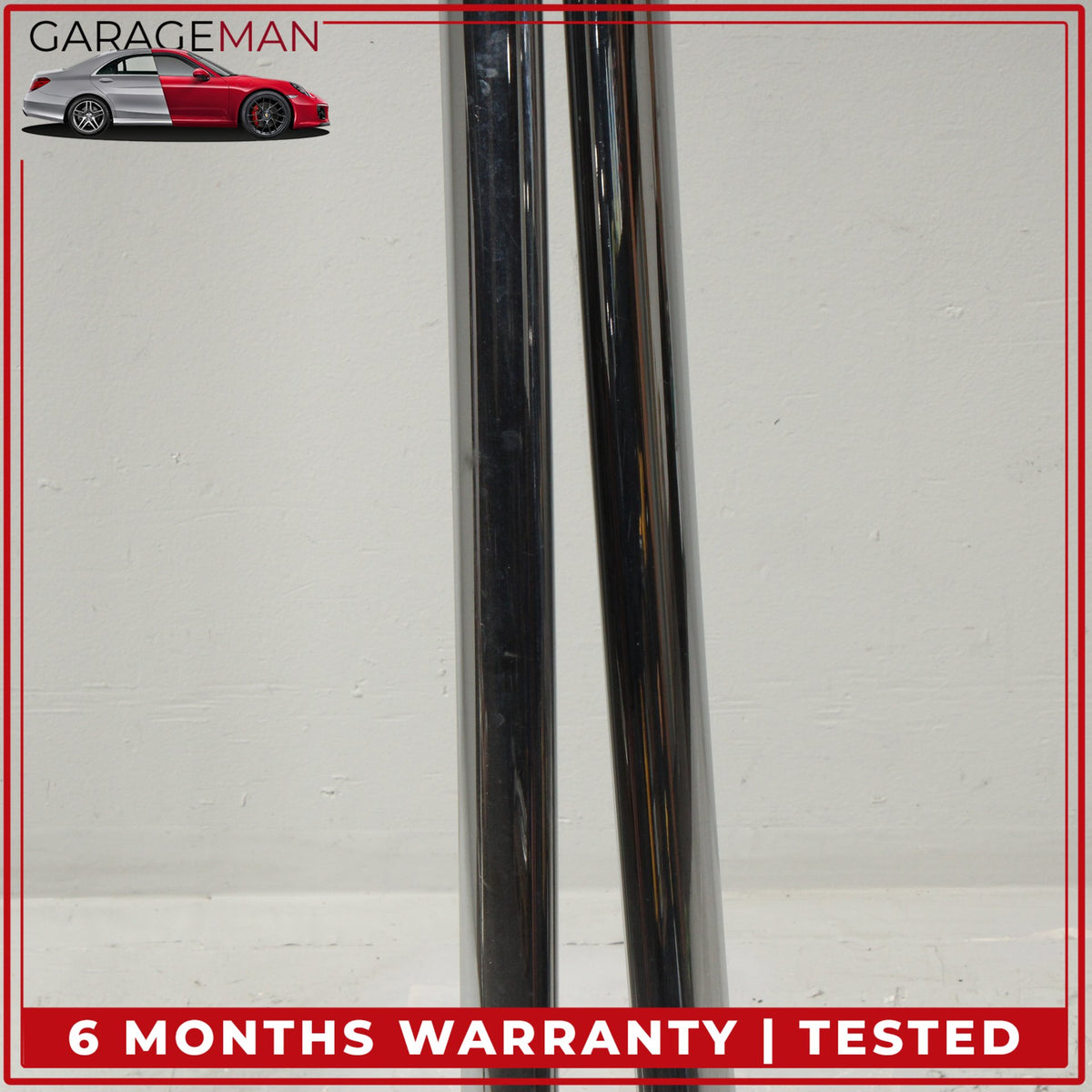 2007-2012 Mercedes X164 GL450 Left and Right Side Luggage Roof Rack Rail Set OEM