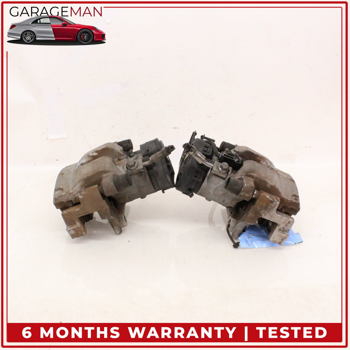 2015-2023 Mercedes W205 C300 Rear Brake Caliper Calipers w/ Actuator Set OEM
