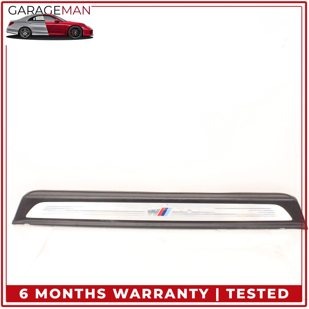 2009-2019 BMW 640i Front Left Side M-Sport Door Sill Trim w/ Foot Rest Cover OEM