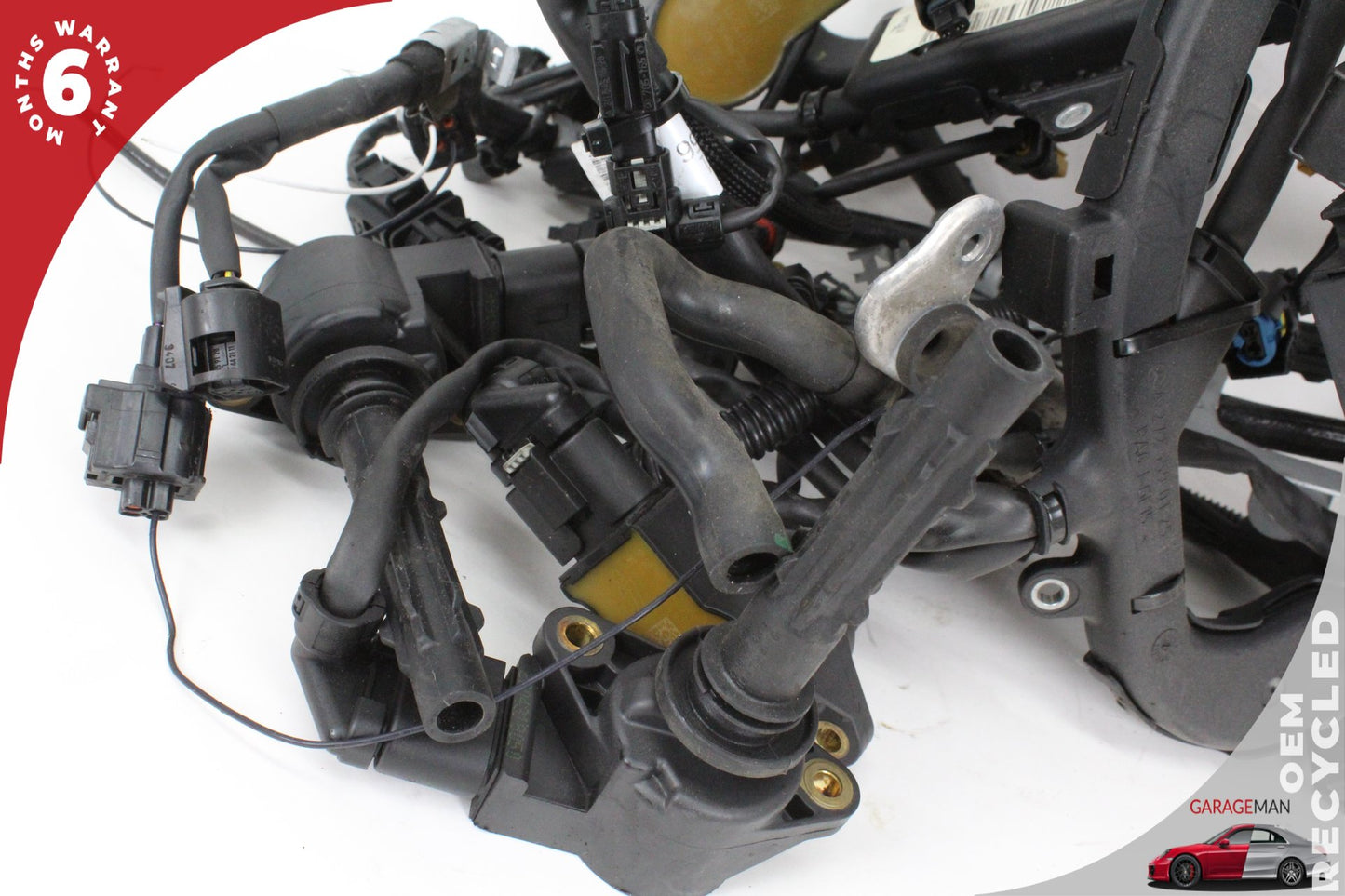 2006-2009 Mercedes W211 E350 Engine Wire Harness Assembly w/ Ignition Coil OEM