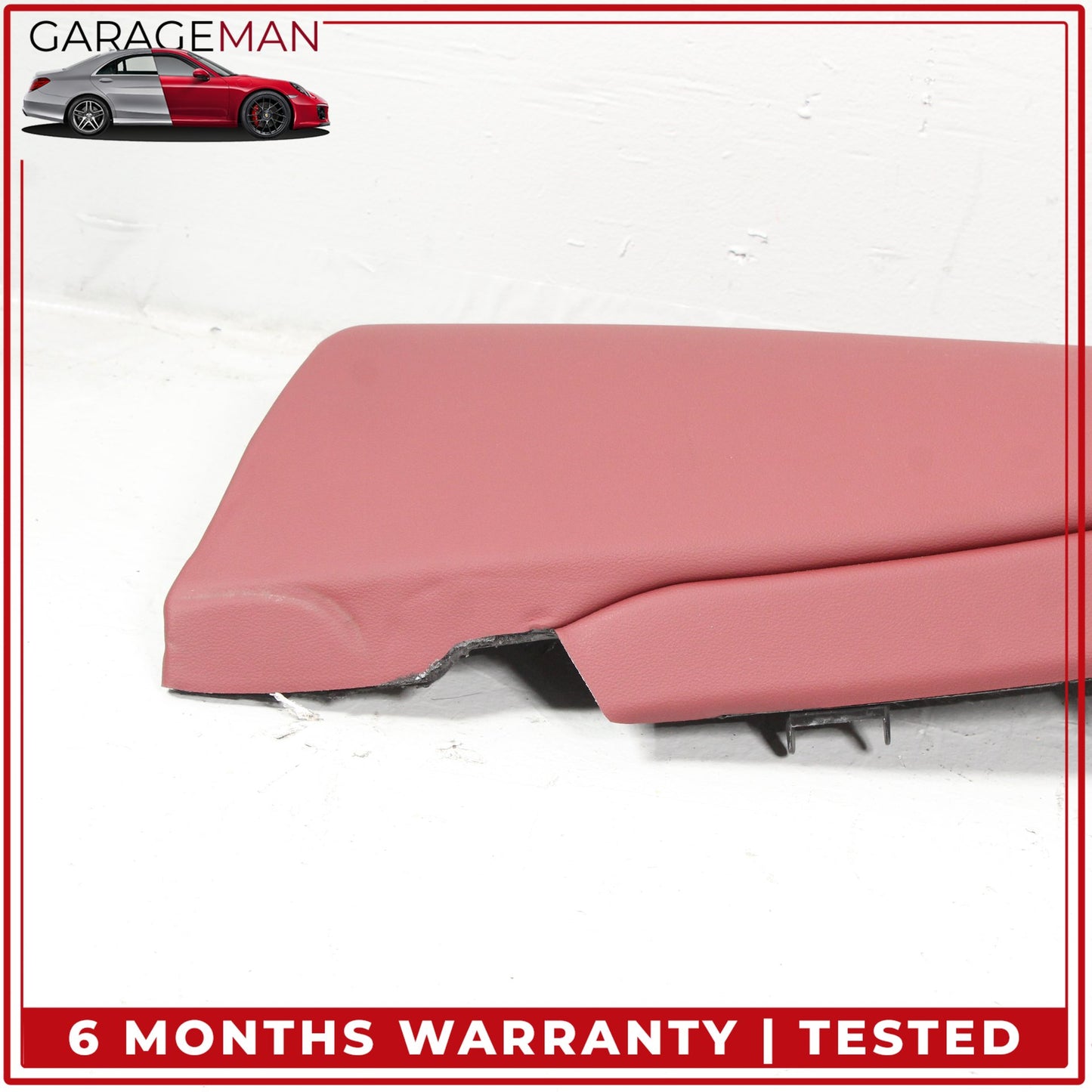 2019-2025 BMW 330i Rear Right Passenger Side Seat Bolster Trim Cushion Red OEM